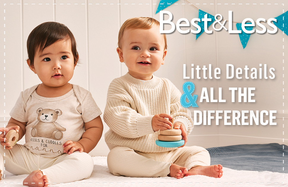 Best & Less Baby Campaign - Little Details - All the Difference